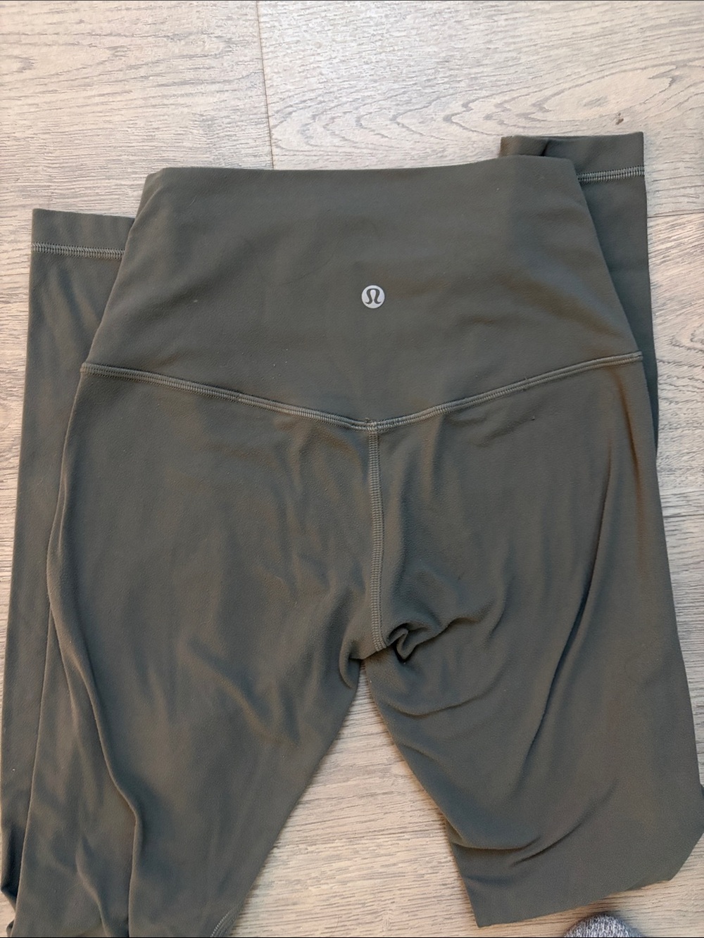 lululemon athletica Kids Olive Green High-Rise Leggings